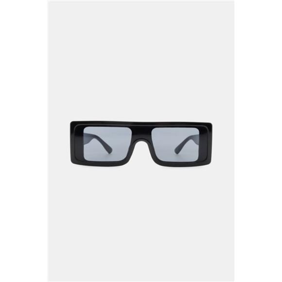 Polycarbonate Frame Rectangle Sunglasses - Picture 9 of 14